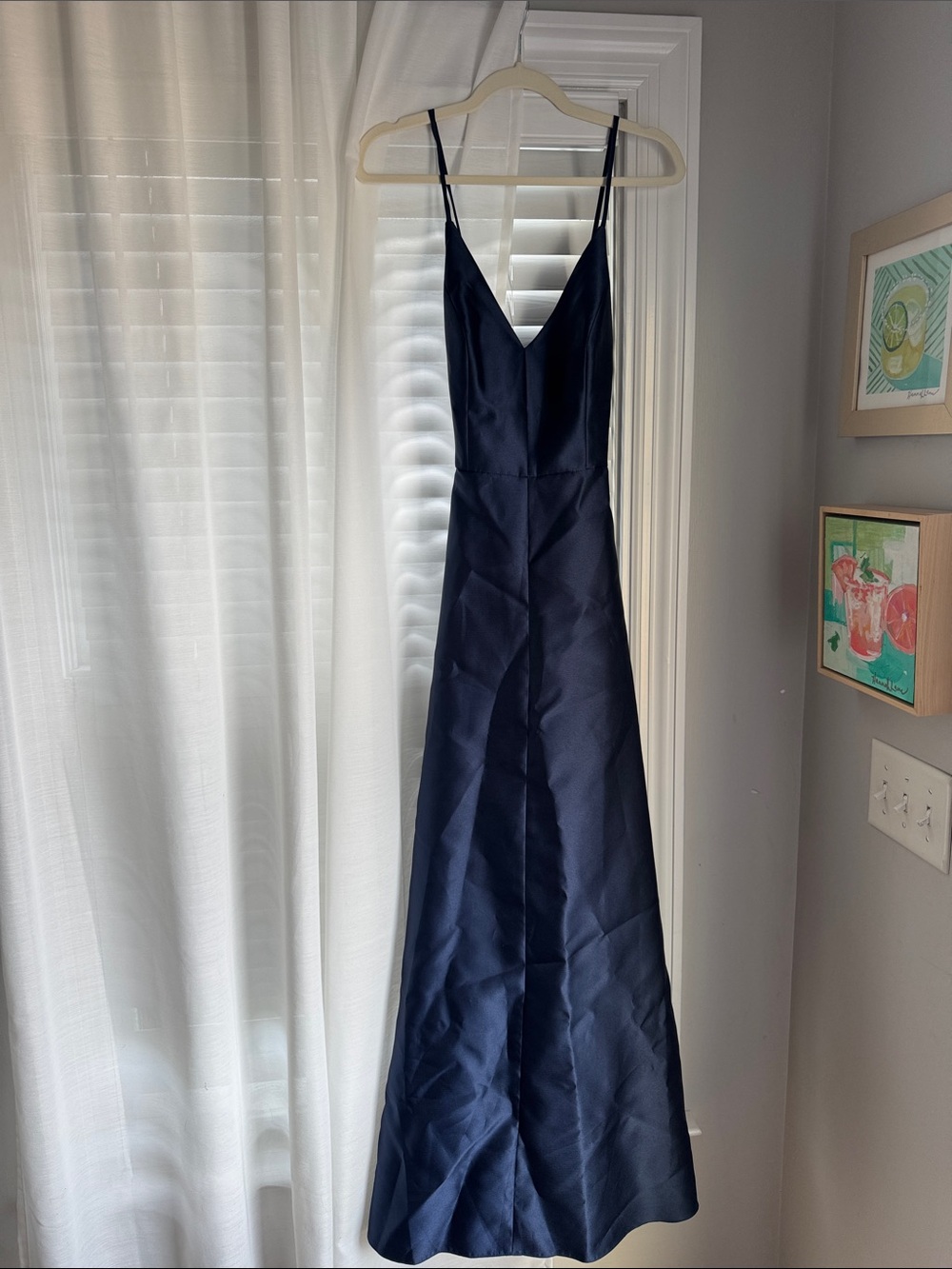 Alfred Sung (D750) Dress in Midnight - Picture 3 of 13